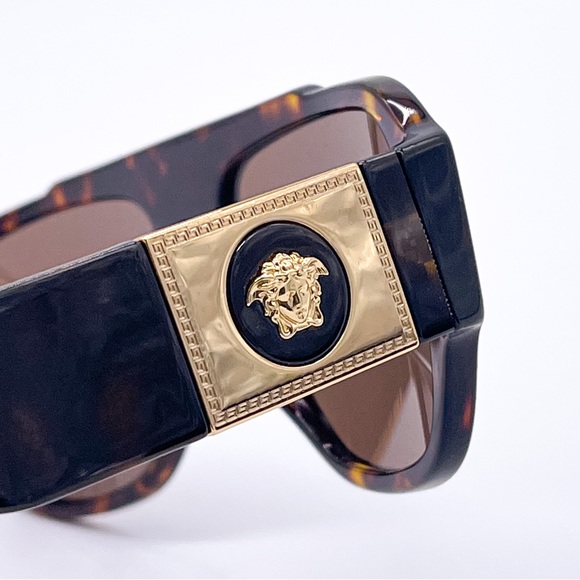NEW VERSACE VE4436U 108/73 UNISEX HAVANA BROWN SUNGLASSES VERSACE MOD 4436U - Picture 8 of 11